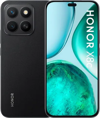 Zdjęcie produktu dla Honor X8с, 17 cm (6.7"), 8 GB, 256 GB, 108 MP, MagicOS 9.0, Czarny