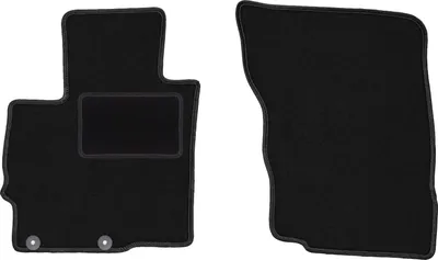 Immagine prodotto di Wielganizator tappetini auto velours anteriori adatto per Mitsubishi Eclipse Cross (2017-, SUV) neri, set 2 pz, con fissaggi