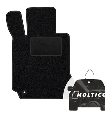 Immagine prodotto di Tappetini per auto, in velluto, compatibili con: Mercedes Classe C (W204), dal 2007 al 2014