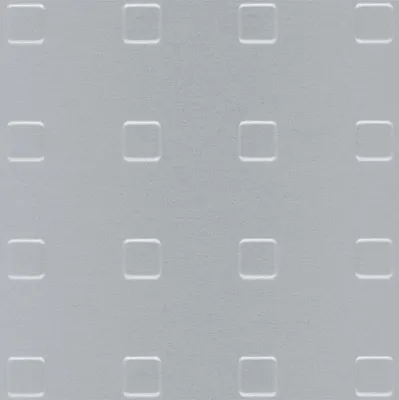 Image de Alberts 466459 Tôle structurale, gaufrage carré, aluminium, anodisé couleur argent, 200 x 1000 x 1 mm