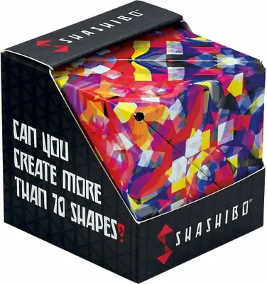 Immagine prodotto di SHASHIBO, cubo magnetico Confetti, cubo magico magnetico, giocattolo da 8, 1 giocatore, Shape Shifting Cubo pluripremiato con magneti, cubo magico 3D si trasforma in oltre 70 forme Serie artista