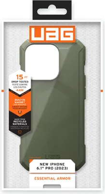 Immagine prodotto di iPhone 15 Pro Essential Armor Magsafe - Verde oliva