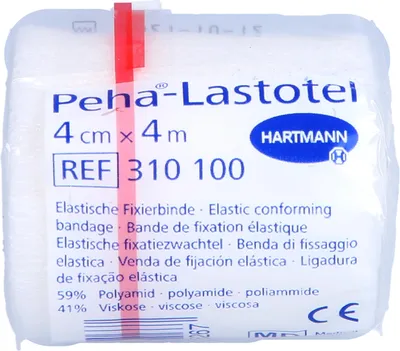Productafbeelding van Peha-Lastotel verband, 4 cm x 4 m, 1 stuk