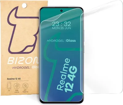 Produktbild von Bizon Glas Hydrogel Front Realme 12 4G [2 PACK]