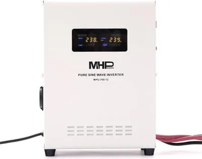 Obrázek produktu pro Napěťový měnič MHPower WPU-700-12 záložní zdroj, UPS, 700W, čistý sinus, 12V