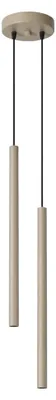 Immagine prodotto di Lampada a sospensione PASTELO 2 color taupe 2xG9 8W in acciaio 118x15x15 cm Sollux Lighting