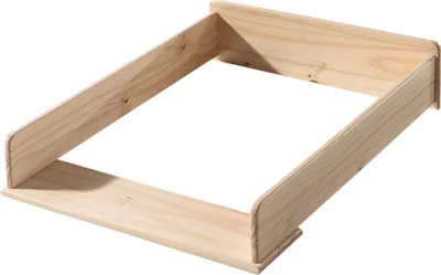 Produktbild von Wickelaufsatz >KIDDY< in Natur aus MDF - 72x14x53cm (BxHxT)