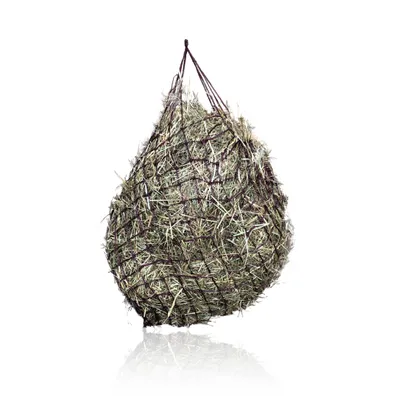 Produktbild von Heunetz bordeaux für Pferde Maschenweite 5x5cm Heunetz engmaschig Füllgewicht 5kg
