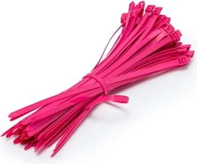 Obrázok produktu pre Svorka + plochý spojovací prvok 400/10mm Ružová