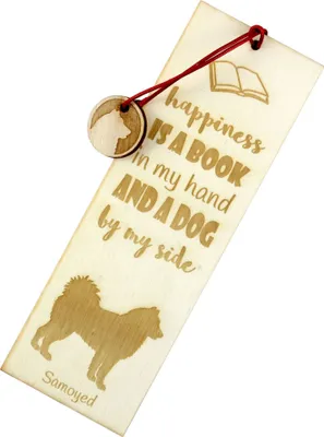 Zdjęcie produktu dla Art-Dog Zakładka do książki – Samojed