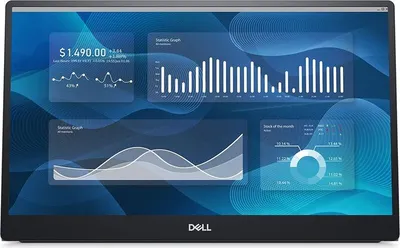 Produktbild von DELL C Series Tragbarer 35,56 cm (14") Monitor – C1422H