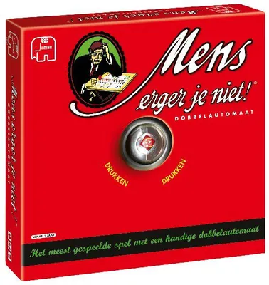 Zdjęcie produktu dla Mens Erger Je Niet 00374, Gra planszowa, Wyścig, 5 lat(a), 30 min, 30 min, Gra rodzinna