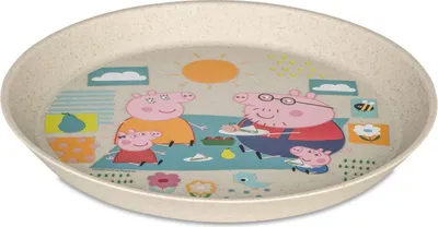 Obrázek produktu pro Talíř CONNECT Prasátko Peppa, Ø 20,5 cm, KOZIOL