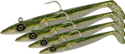 Zdjęcie produktu dla Savage Gear SANDEEL V2 14CM 33G SINKING BLUE PEARL SILVER 2+1