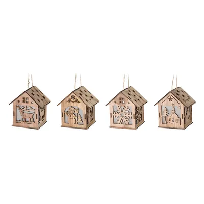 Immagine prodotto di Casa di Natale a sospensione con LED, 20...