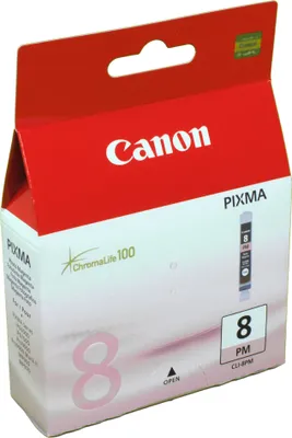 Produktbild von Canon CLI-8PM Tinte Foto-Magenta, Magenta, Tinte auf Pigmentbasis, 1 Stück(e), 146 Seiten