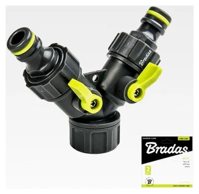 Produktbild von T-Stück 3/4 mit 2 Ventilen