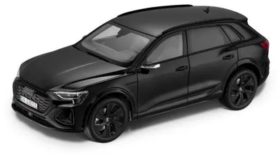 Zdjęcie produktu dla Oryginalne Audi Q8 e-tron, model samochodu, czarny mythos, 1:18