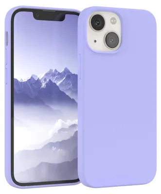 Produktbild von EAZY CASE Silikonhülle für Apple iPhone 13 Mini Silikon Backcover Schutz in Violett