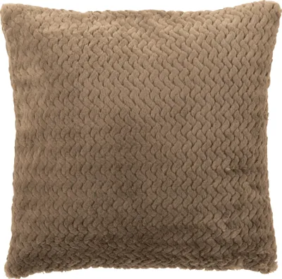 Produktbild von J-Line Kissen Polyester Dunkelbraun