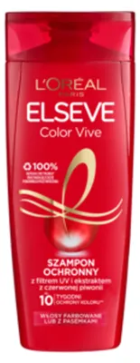 Obrázek produktu pro Szampon do włosów farbowanych L'Oreal Elseve Color Vive 400 ml