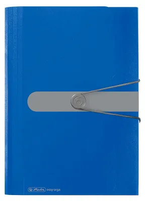 Produktbild von Herlitz Fächermappe easy orga to go 11208402 DIN A4 12Fächer PP blau
