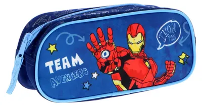 Produktbild von Iron Man Stifteetui für Kinder – Stylisches Federmappe für die Schule