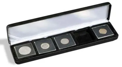 Produktbild von Leuchtturm (339266) Münzetui NOBILE, für 5 QUADRUM, 50x50 mm