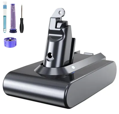 Ersatzakku 6000mAh für Dyson V6, kompatibel mit DC62, DC58, DC59 u.a.