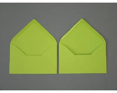 Produktbild von Briefumschläge 110x156mm 120g/qm gummiert VE=100 Stück lindgrün
