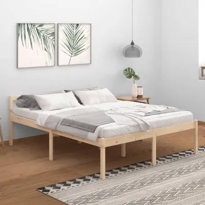 Obrázok produktu pre Maison Exclusive – posteľ pre seniorov 160 x 200 cm z masívneho borovicového dreva