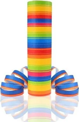 Obrázok produktu pre Regenbogenschlangenstreifen 4m (Party - Luftschlangen und Konfetti)