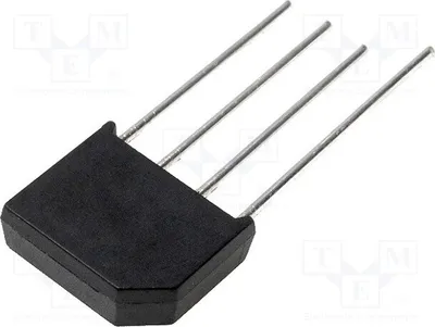 Produktbild von 3x Einphasen Brückengleichrichter If: 4A Urmax: 800V Ifsm: 120A KBL408 Einphasend