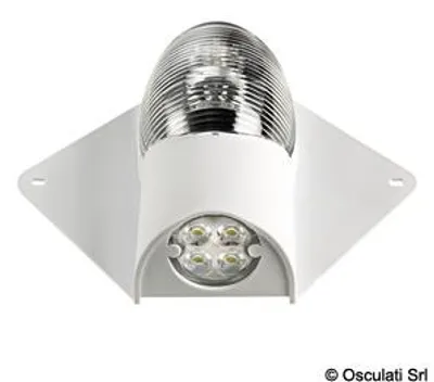 Image de Feu de navigation et de pont LED 12/24 V, blanc – pour bateaux jusqu'à 20 m – Osculati 13.243.89