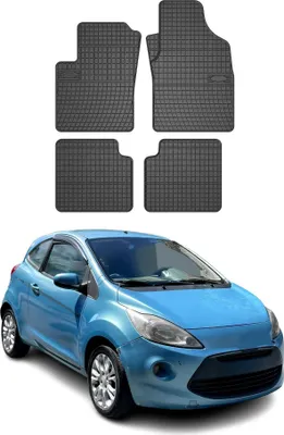 Produktbild von 2008-2016 Ford Ka Fußmatten TPE Schwarz 4 tlg