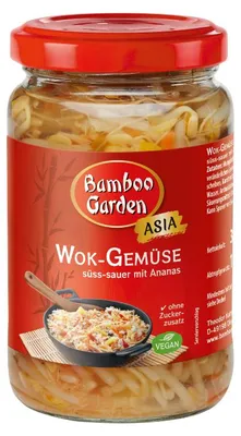Produktbild von Wok-Gemüse süß-sauer mit Ananas