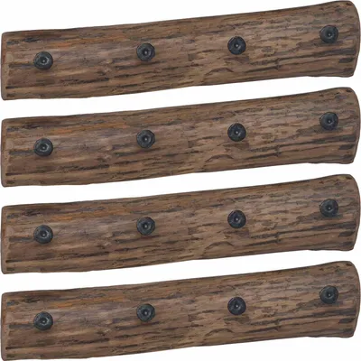 Image de Cintre Marron 50 x 8 x 12 cm Bois Recyclé Solide