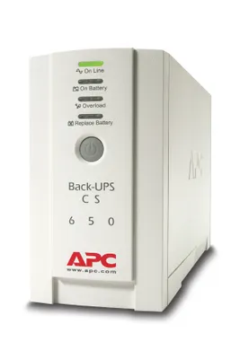 Produktbild von APC Back-UPS CS - BK650EI - Unterbrechungsfreie Stromversorg 650VA (4 Ausgänge IEC, Überspannungsschutz)