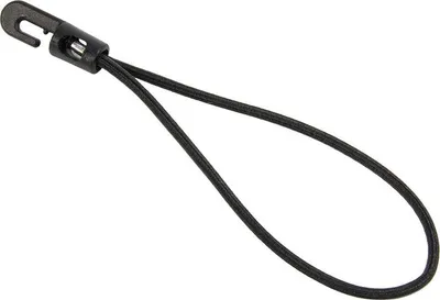 Produktbild von Verschluss Kunststoffhaken 20cm elastisch schwarz