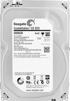 Produktbild von Seagate Constellation CS Festplatte 3TB 3,5' 7200rpm 64MB Cache SATA III ST3000NC000
