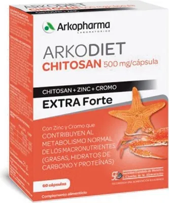 Immagine prodotto di Arkopharma Chitosano Extra Forte 500 mg 60 capsule