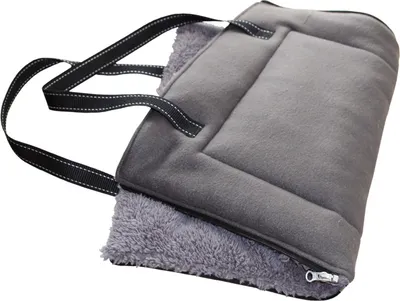 Immagine prodotto di Tappetino/sacco quadrato "SHANTA" grigio L x L : 60 x 40 cm
