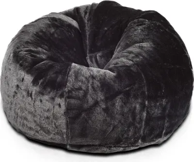Produktbild von Sitzsack Pouf Bodenkissen Sitz Bean Bag Chair Sitzkissen Chillkissen; Schwarz