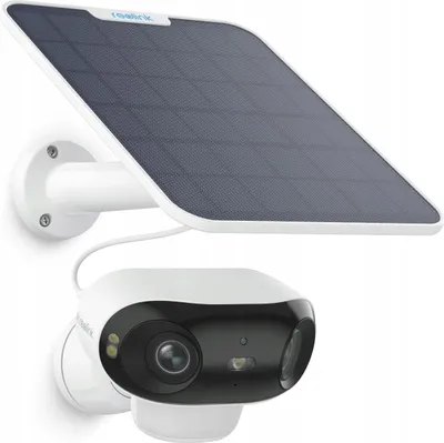 Zdjęcie produktu dla Reolink Kamera zewnętrzna 4K z panelem słonecznym Wi-Fi6 180° IP66 Argus 4