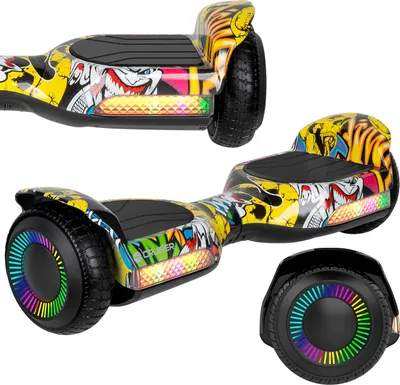 Immagine prodotto di Hoverboard REBEL Cruiser Joy ZAB0013 graffiti