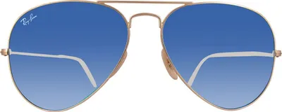 Produktbild von Ray-Ban AVIATOR FLASH LENSES, Erwachsener, Uni, Pilot, Gold, Nicht-polarisierte Linse, Metall