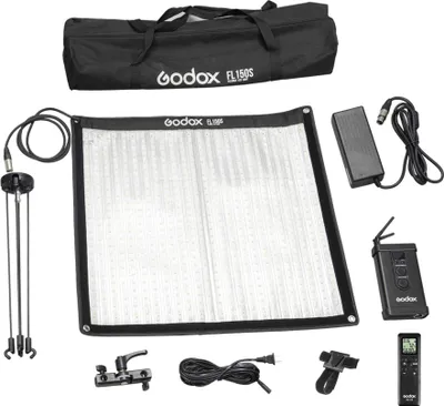 Immagine prodotto di Godox FL150S LED-Videoleuchte 60 x 60 cm)