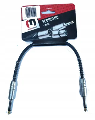 Obrázek produktu pro Red's Music GC0103C Kytarový kabel 30cm rovné konektory