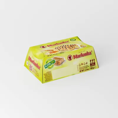 Produktbild von MARLENKA® Glutenfreies Honigtörtchen mit Walnüssen – Honigkuchen, Torte, Kuchen (1 x 100 g)