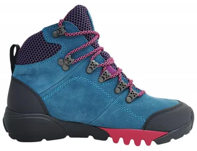 Imagen del producto de Waldläufer H-Amiata: Botas de cordones para mujer, color turquesa, estilo casual